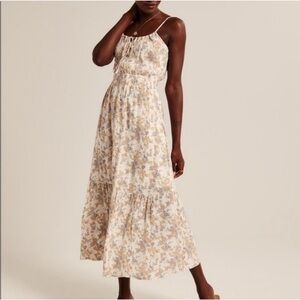 Abercrombie & Fitch Cottagecore Maxi Dress | Size Small | Tiered Floral